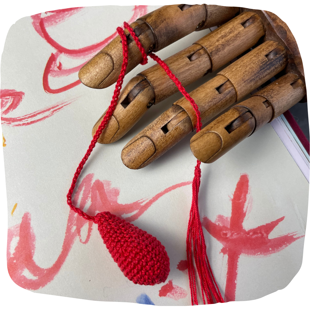 Segnalibro goccia di sangue - Irrequiete