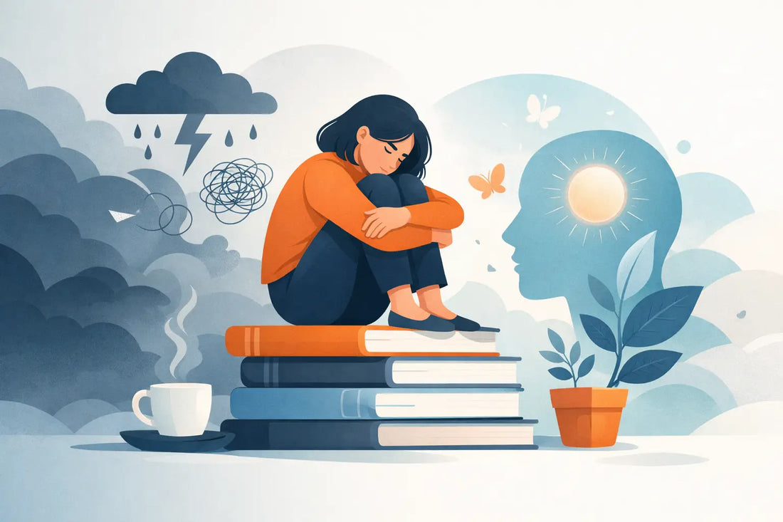 9 libri sull'ansia che aiutano davvero
