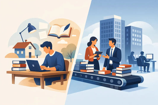Editore indipendente o grande editore: cosa cambia