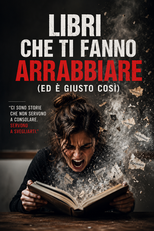 Libri che ti fanno arrabbiare (ed è giusto così)